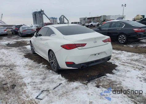 2017 Infiniti Q60 3.0T Premium из США, поврежденный, VIN JN1EV7EL6HM551091